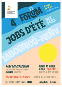 Affiche Quimper - 13 avril